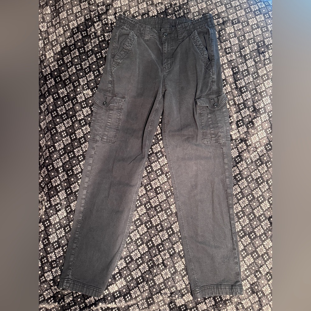 American Eagle Outfitters Charcoal Cargo Pants
